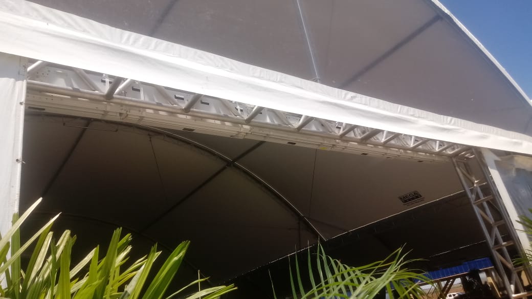 Cortina de ar para locação