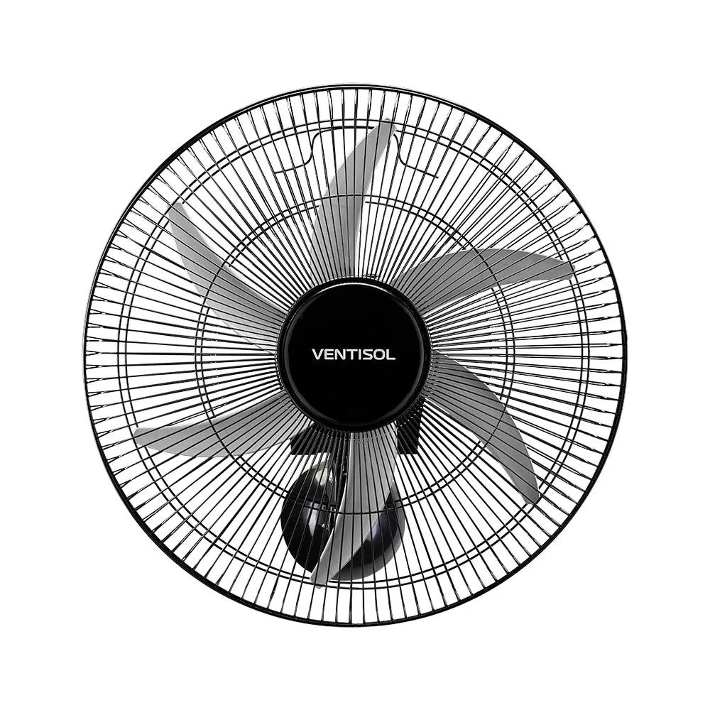 Ventilador industrial fixado na parede